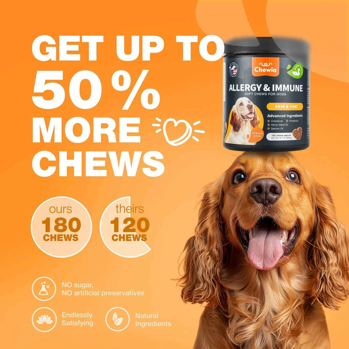 Dog Allergy Relief Chews - PawSlow