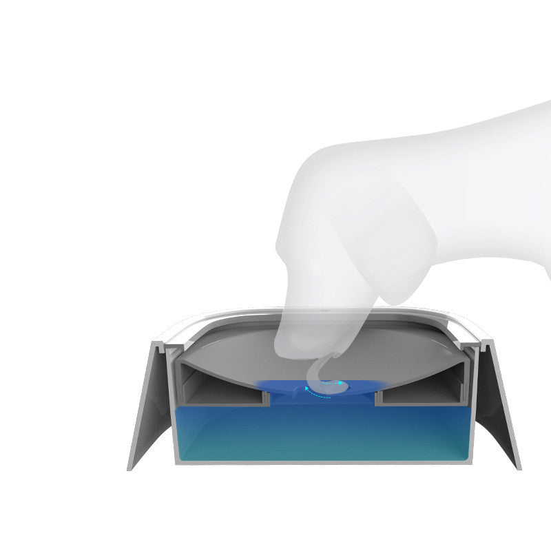 Anti-Overflow Slow Water Pet Fountain - PawSlow