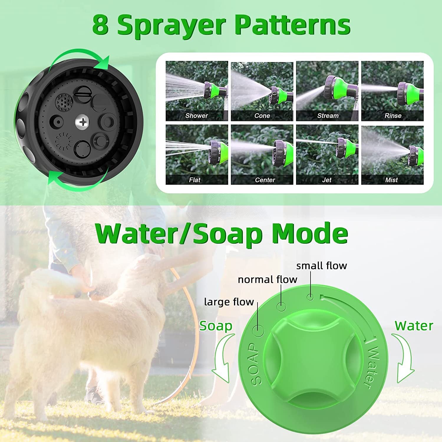 High-Pressure Pet Shower Sprayer - PawSlow