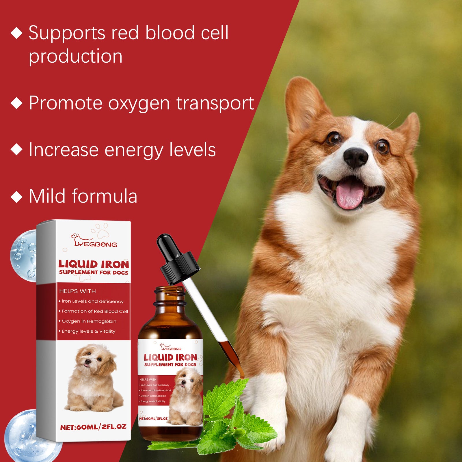 Care For Pet Dogs Mild Ingredients Help Absorb Care Supplements - PawSlow