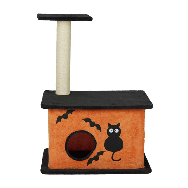 Halloween Cat Tree Tower Scratching - PawSlow