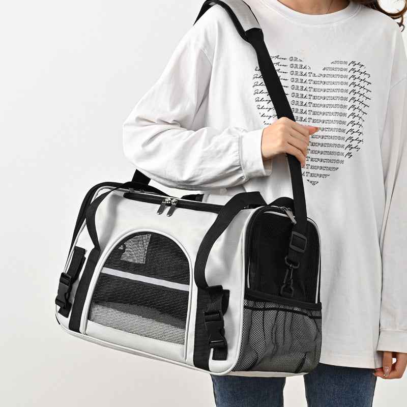 One Shoulder Diagonal Pet Carrier Bag - PawSlow