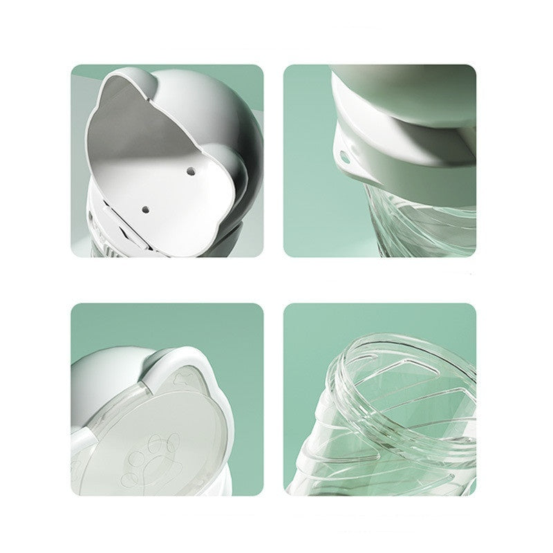 Three-purpose Pet Water Cup With Garbage Box - PawSlow