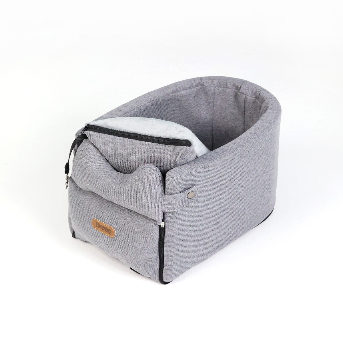 Elevated Car Dog Seat Bed Center Console - PawSlow