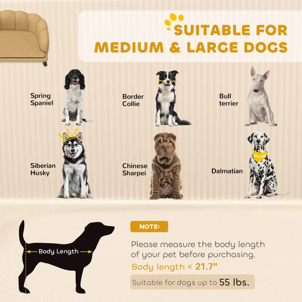 Dog Bed Pet Sofa Soft Plush Cushion - PawSlow