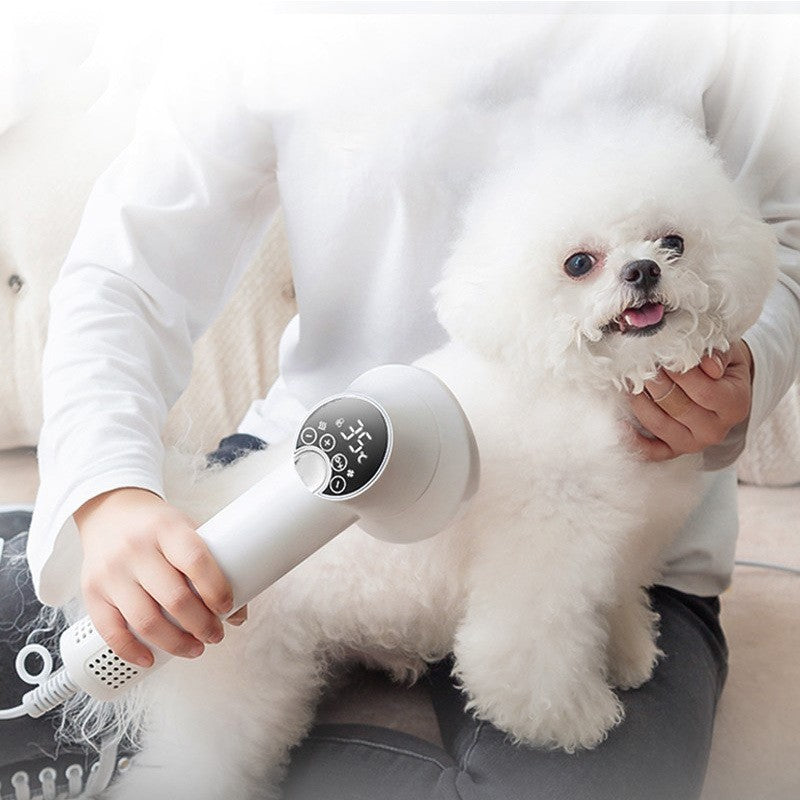 Smart Pet Hair Dryer Quiet Grooming - PawSlow
