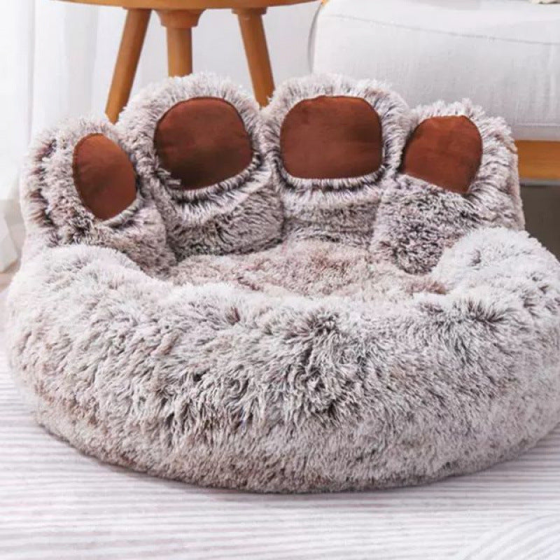 Large Dog Bed with Fleece Lining