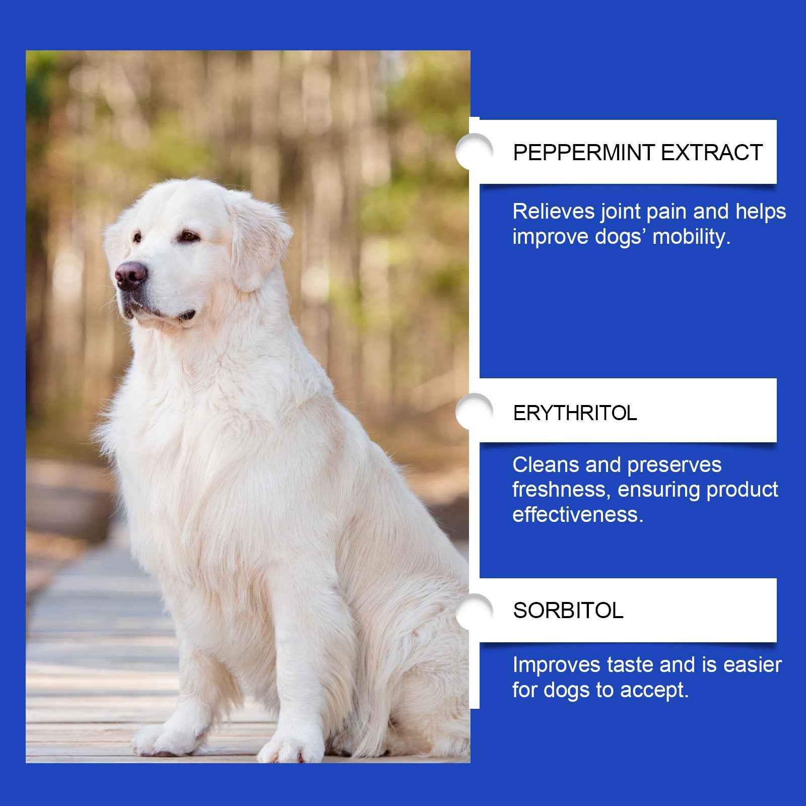 Pet Dog Joint Supplements Improve Nutrition And Care Joint Health - PawSlow