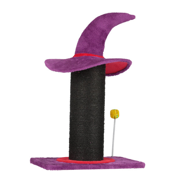 Purple Wizard Cat Scratching Post - PawSlow