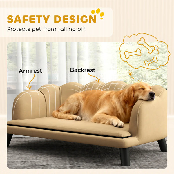 Dog Bed Pet Sofa Soft Plush Cushion - PawSlow