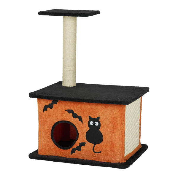 Halloween Cat Tree Tower Scratching - PawSlow