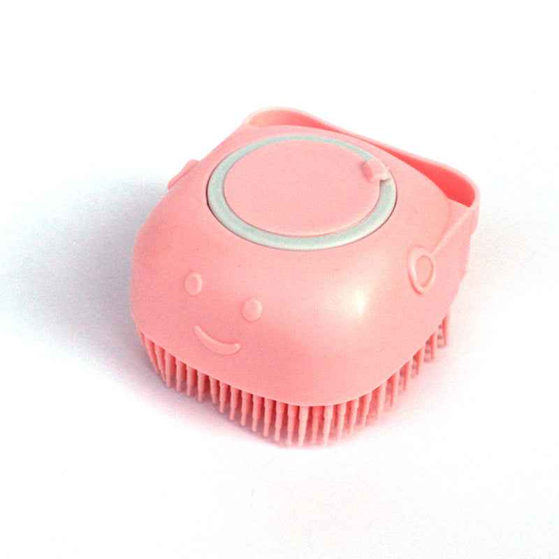 Silicone Dog Bath Massage Brush Tool