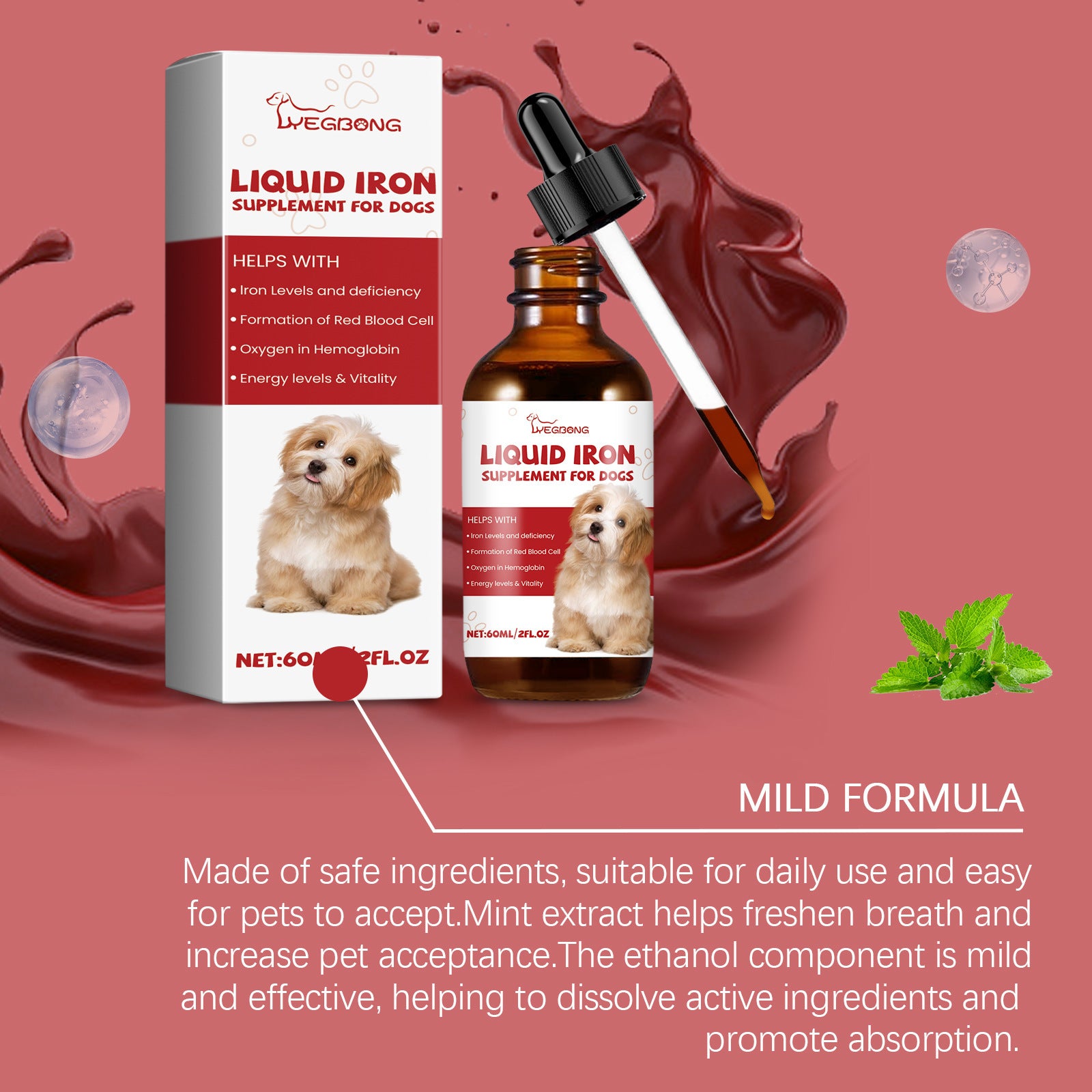 Care For Pet Dogs Mild Ingredients Help Absorb Care Supplements - PawSlow
