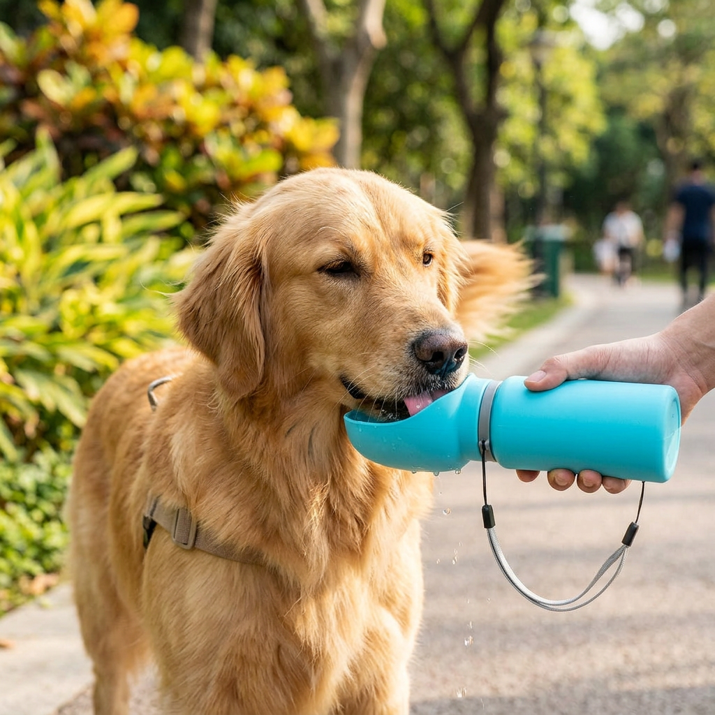Folding Pet Outdoor Mug Portable