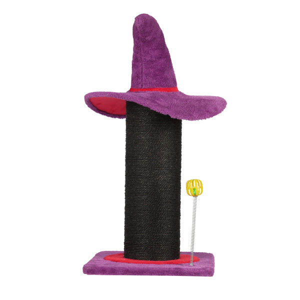 Purple Wizard Cat Scratching Post - PawSlow