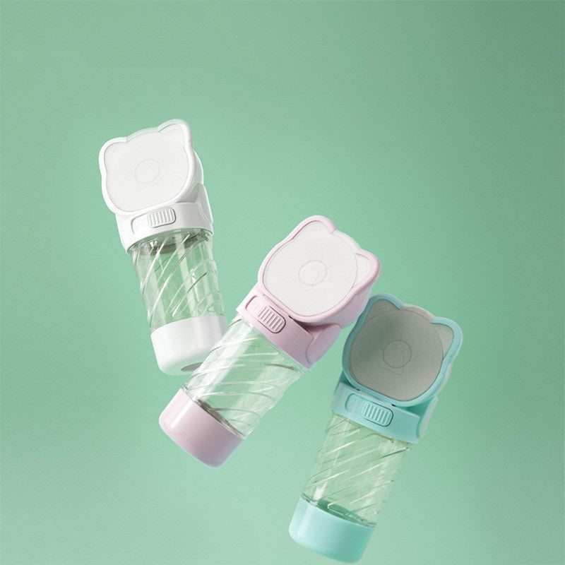Three-purpose Pet Water Cup With Garbage Box - PawSlow
