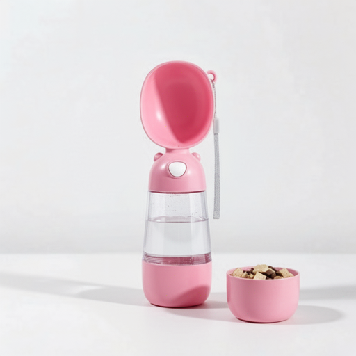 Portable Dog Water Bottle Bowl Cups