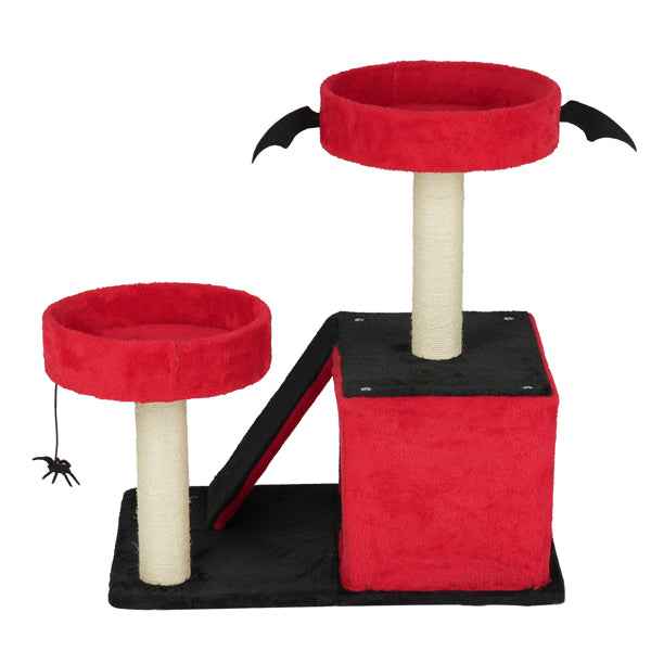 Gothic Halloween Cat Tree Condo Tower - PawSlow