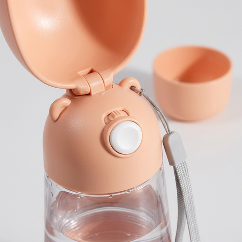 Portable Dog Water Bottle Bowl Cups