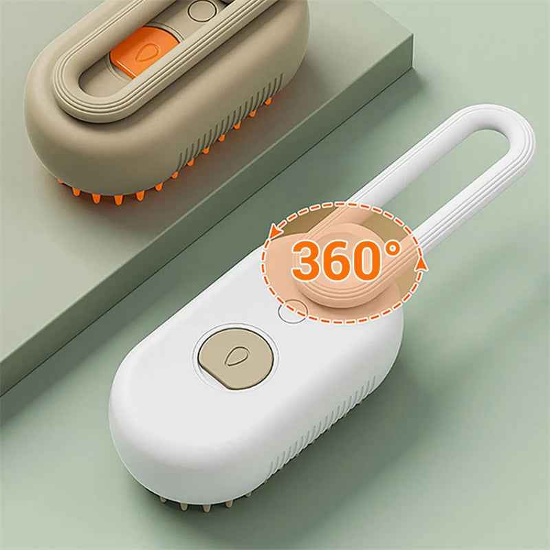 Gentle Cat Steam Brush Grooming Tool