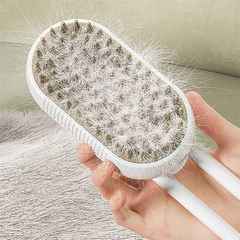 Gentle Cat Steam Brush Grooming Tool