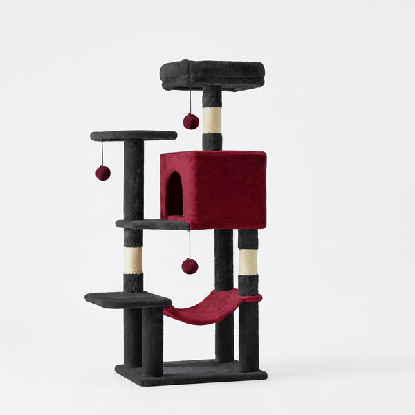 Multi Cat Tree Tower With Hammock Bed - PawSlow