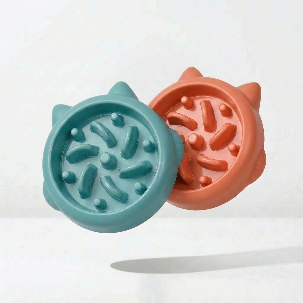 Slow Feeder Pet Dog Cat Bowl Anti Gulp - PawSlow