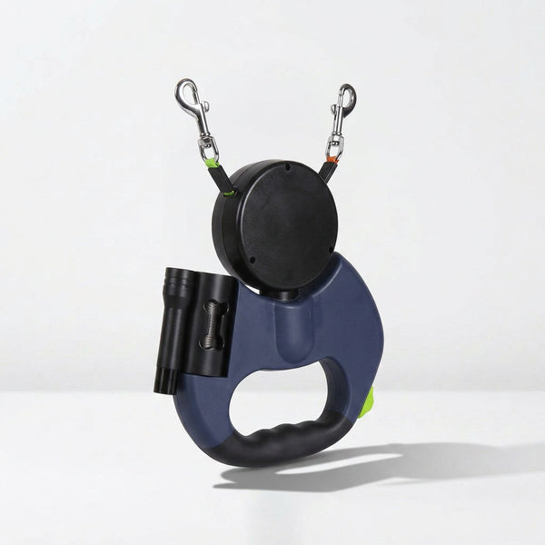 Double Retractable Dual Dog Leash Lead - PawSlow