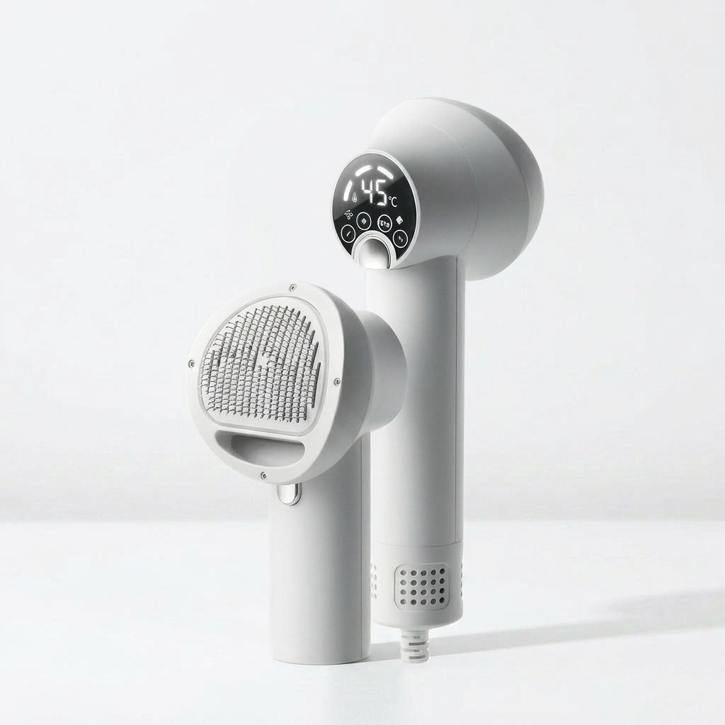 Smart Pet Hair Dryer Quiet Grooming - PawSlow