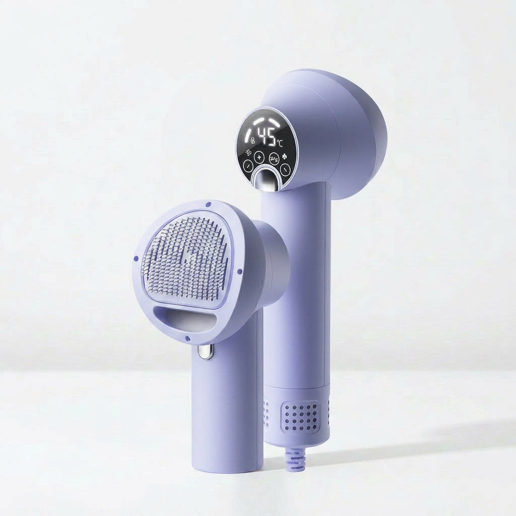 Smart Pet Hair Dryer Quiet Grooming - PawSlow