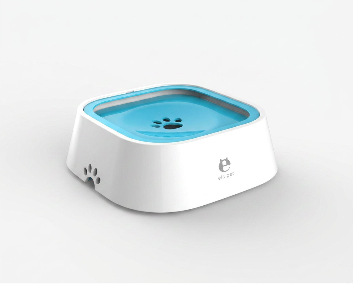 Anti-Overflow Slow Water Pet Fountain - PawSlow
