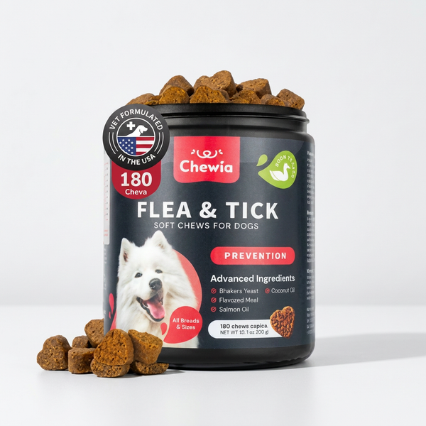 Dog Flea And Tick Treatment Chews - PawSlow